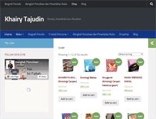 Tablet Screenshot of khairytajudin.com